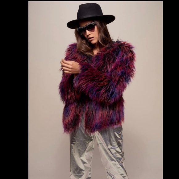 SpiritHoods Jackets & Blazers - SPIRITHOODS ALPACA FAUX FUR BOMBER SIZE XS